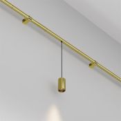 Светильник 3W Белый теплый/белый C105PL-3W3-6K-BS Фокус / Focus Led Axity IP20 латунь