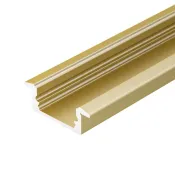 алюминиевый профиль LINE-2308-F-2000 ANOD GOLD 039989