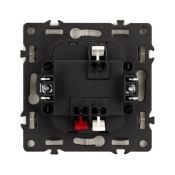 Выключатель встраиваемый одноклавишный проходной Arlight 059431 SWT-NOBE-MKP1-SFPL-L-IS с подсветкой никель