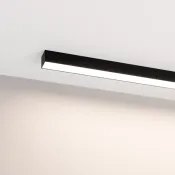 Накладной светильник  32W Белый дневной 056376 SP-LINE-5050-L960 230V IP33 прямоугольный черный