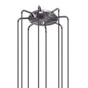 Подвесной светильник без лампы Lightstar 807084 PUNTO 8х25W G9 конус хром