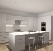 Встраиваемый светильник без лампы DENKIRS ROND DK3120-WH GU5.3 белый круглый