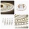 Светодиодная лента Белый теплый 3528 24V  10W/m 120Led/метр 00-330 8мм