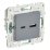Розетка встраиваемая USB IEK SKANDY A+C 18Вт SK-U22-018-K03 SK-R13Gr серый