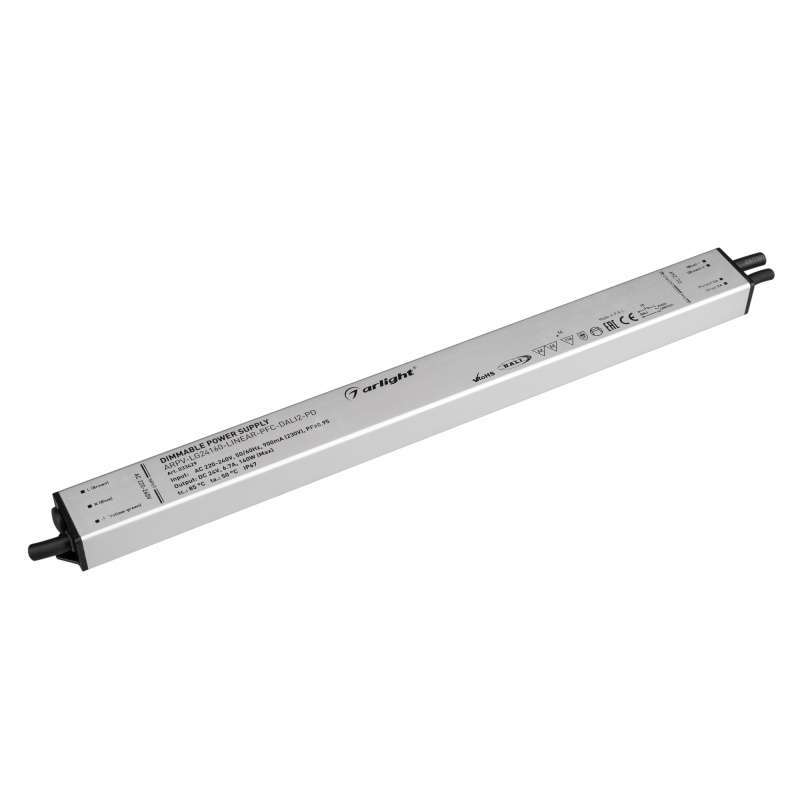 Блок питания (AC-DC) 24V 160W 033429 ARPV-LG24160-LINEAR-PFC-DALI2-PD герм IP67  металл