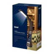 светильник настольный   5W UL-00001817 TLD-542 Brown-LED-300Lm-5000K коричневый