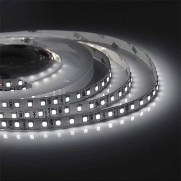 Светодиодная лента Белый дневной 3528 12V  9.6W/m 120Led/метр 00-143 Стандарт 8мм Светодиодная лента Белый дневной 3528 12V  9.6W/m 120Led/метр 00-143 Стандарт 8мм