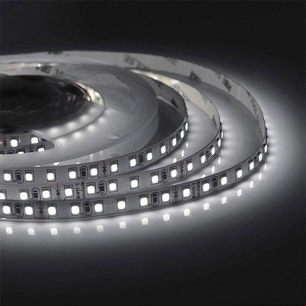 Светодиодная лента Белый дневной 3528 12V  9.6W/m 120Led/метр 00-143 Стандарт 8мм Светодиодная лента Белый дневной 3528 12V  9.6W/m 120Led/метр 00-143 Стандарт 8мм