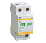 Ограничитель импульсных перенапряжений  ОПС1-D 2P 30/10кА 400B MOP20-2-D IEK
