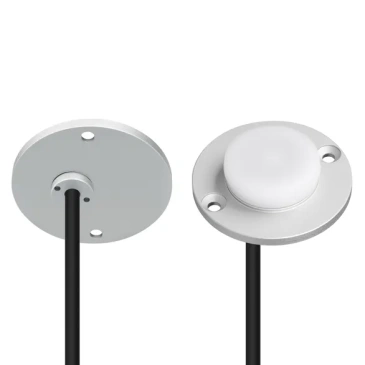 светильник  1.2W Белый дневной 024926(1) ART-DECK-LAMP-R40 24V круглый накладной серебристый