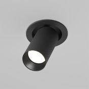 Встраиваемый светильник без лампы MAYTONI Artisan GU10 C081CL-01-GU10-B цилиндр поворотный чёрный
