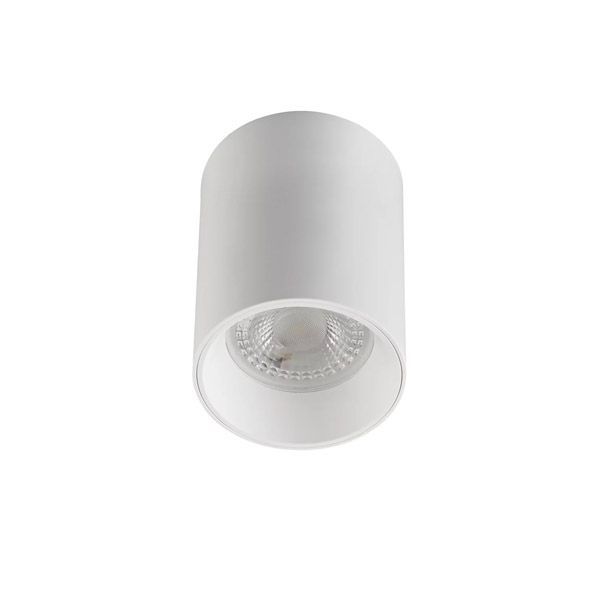 Накладной светильник DENKIRS без лампы NEAT DK3110-WH GU5.3 цилиндр белый