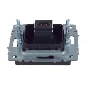 Розетка встраиваемая HDMI IEK BRITE BR-H10-K45 РHDMI-0-БрТБ бронза