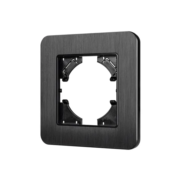 Рамка металлическая 1 пост Arlight AKIRY 049681 FRM-AKIRY-AL-1-BK черный