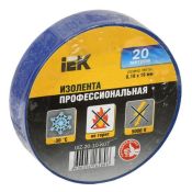 Изолента 19мм*20м синяя MIXTAPE 5 UIZ-20-10-K07 IEK