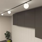 Трековый светильник однофазный   5W Белый-MIX SMART MOON DK8051-BK IP20 на шинопровод управляемый черный
