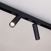 Магнитный трековый светильник 12W Белый дневной MAG-SPOT-25-R120 30deg  24V на магнитный шинопровод черный 033241