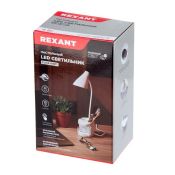 светильник настольный   6W 609-006 Click Shift с ночником, на основании, LED, 6 Вт, 4000 К, диммируемый REXANT