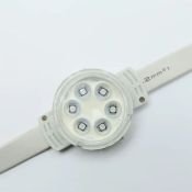 Светодиодный модуль герметичный управляемый RGB 24V 1.4W 057287 DMX-H6-D40 IP67