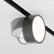 Трековый светильник 18W Белый дневной Радо/Rado Led Exility 120deg TR040-2-18W4K IP20 на магнитный шинопровод черный