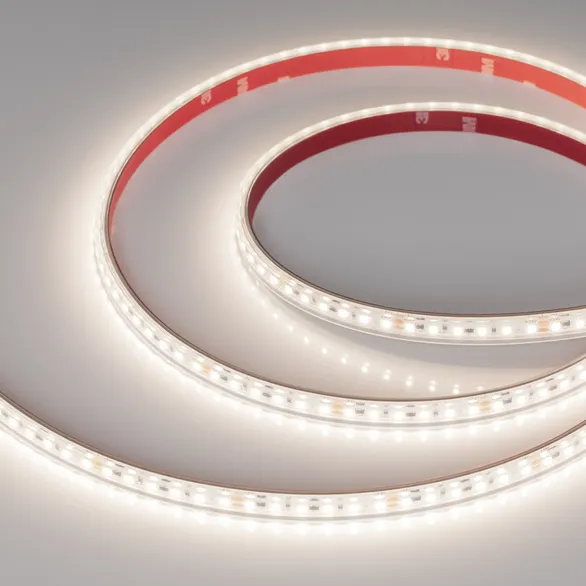 Светодиодная лента  Белый дневной 2835 24V  9.6W/m 120Led/метр герм (силиконовая экструзия) 050632 IC-PS-A120-10mm 4000K LUX IP67 стаб. 10m