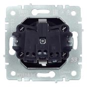 Штепсельная розетка встраиваемая IEK BRITE 16А BR-R11-16-K53 РС11-1-0-БрГ с з/к без з/ш графит