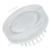 УДАЛЕНО   5W Белый теплый  020217 LTD-80R-Crystal-Roll 220V IP40 круглый встраиваемый белый Уценка!!!