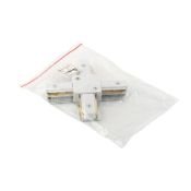 Соединитель для однофазного шинопровода SOLID X-образный TR1104-WH встраиваемый белый