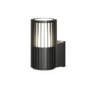 светильник DENKIRS без лампы FARSUN DK9722-BK 1хE27 220V IP65 цилиндр накладной черный