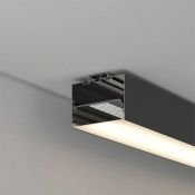 алюминиевый профиль ARH-POWER-W100H70-2000 BLACK 056214