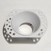 Встраиваемый светильник без лампы HOKASU FocusEdgeless (MR16/GU10) - White круглый белый