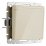 Штепсельная розетка встраиваемая WERKEL 16A 250V W1171243 с/з, шторками и защитной крышкой айвори акрил