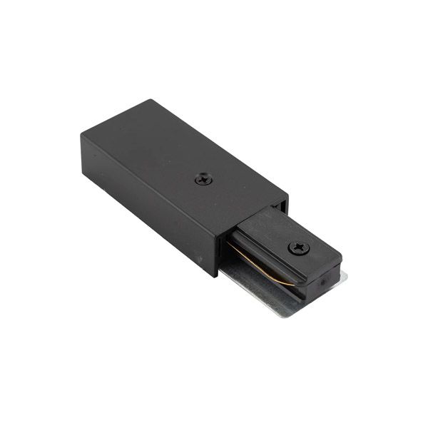 Подвод питания для трека SOLID BASE TR1100-BK торцевой черный