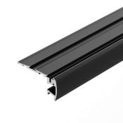 Архитектурный алюминиевый профиль KLUS STEP-2000 BLACK 018507