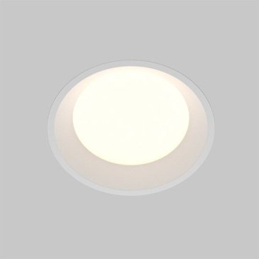Встраиваемый светильник  18W Белый-MIX DL055-18W3-4-6K-W Окно/Okno 230V IP44 круглый белый