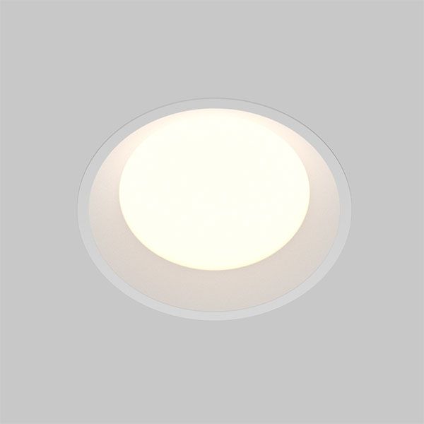 Встраиваемый светильник  18W Белый-MIX DL055-18W3-4-6K-W Окно/Okno 230V IP44 круглый белый