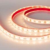 Светодиодная лента Белый теплый 5060 12V 14.4W/m  60Led/метр герм (силикон) 034033 RTW-PFS-B60-13mm