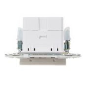 Розетка встраиваемая USB IEK SKANDY A+C 18Вт SK-U22-018-K98 SK-R13Sa песочный
