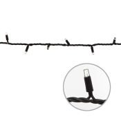 гирлянда НИТЬ  4.5W Белый UL-00013213 ULD-F90PRO S10M-100-TBK WH, черный провод 10 м. 220V, 100 Led, IP67, с мерцанием без вилки