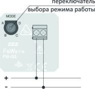 FW-GS4-24-W выключатель сенсорный 4-х канальный белый EA14.002.026