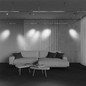 светодиодный светильник  5W Белый теплый Focus Led Flarity 34 deg 24V латунь TR144-1-5W3K-W-BS