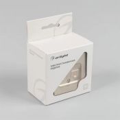 Розетка встраиваемая компьютерная двойная RJ45 кат.6 Arlight 049850 SCT-MPC2-PL-GD-V золото