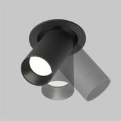 Встраиваемый светильник без лампы MAYTONI Artisan GU10 C081CL-01-GU10-B цилиндр поворотный чёрный