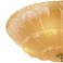 Люстра накладная Lightstar без лампы Zucche 820242 4х60W E14 фигурная янтарный/золото