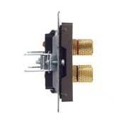 Розетка встраиваемая аудио IEK BRITE BR-S40-K45 РА10-БрТБ бронза