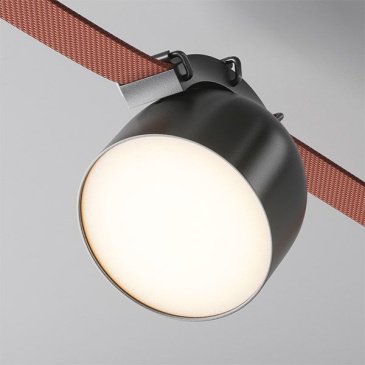 Светильник Белый теплый 12W Чаша/Cup Parity 120deg TR124B-12W3K-B подвесной для текстильной системы черный