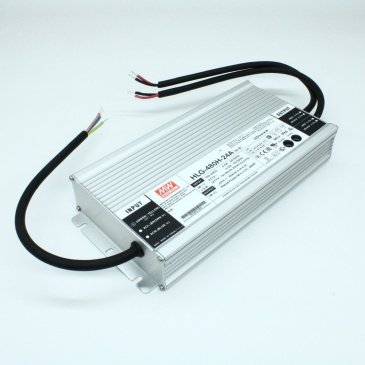 Блок питания (AC-DC) 24V 480W HLG-480H-24A герм IP65 металл