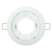 Встраиваемый светильник без лампы IEK LIGHTING 4114 LUVB0-GX53-1-K01 GX53 белый круглый
