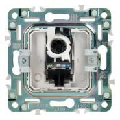 Розетка встраиваемая компьютерная IEK SKANDY SK-K10-1-K02 SK-K01Bl RJ45 кат.5E черный