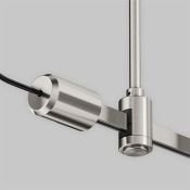 Ввод питания боковой Flarity TRA154C-SB1-PT платина